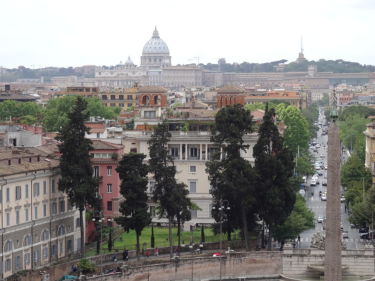 La terrasse du Pincio