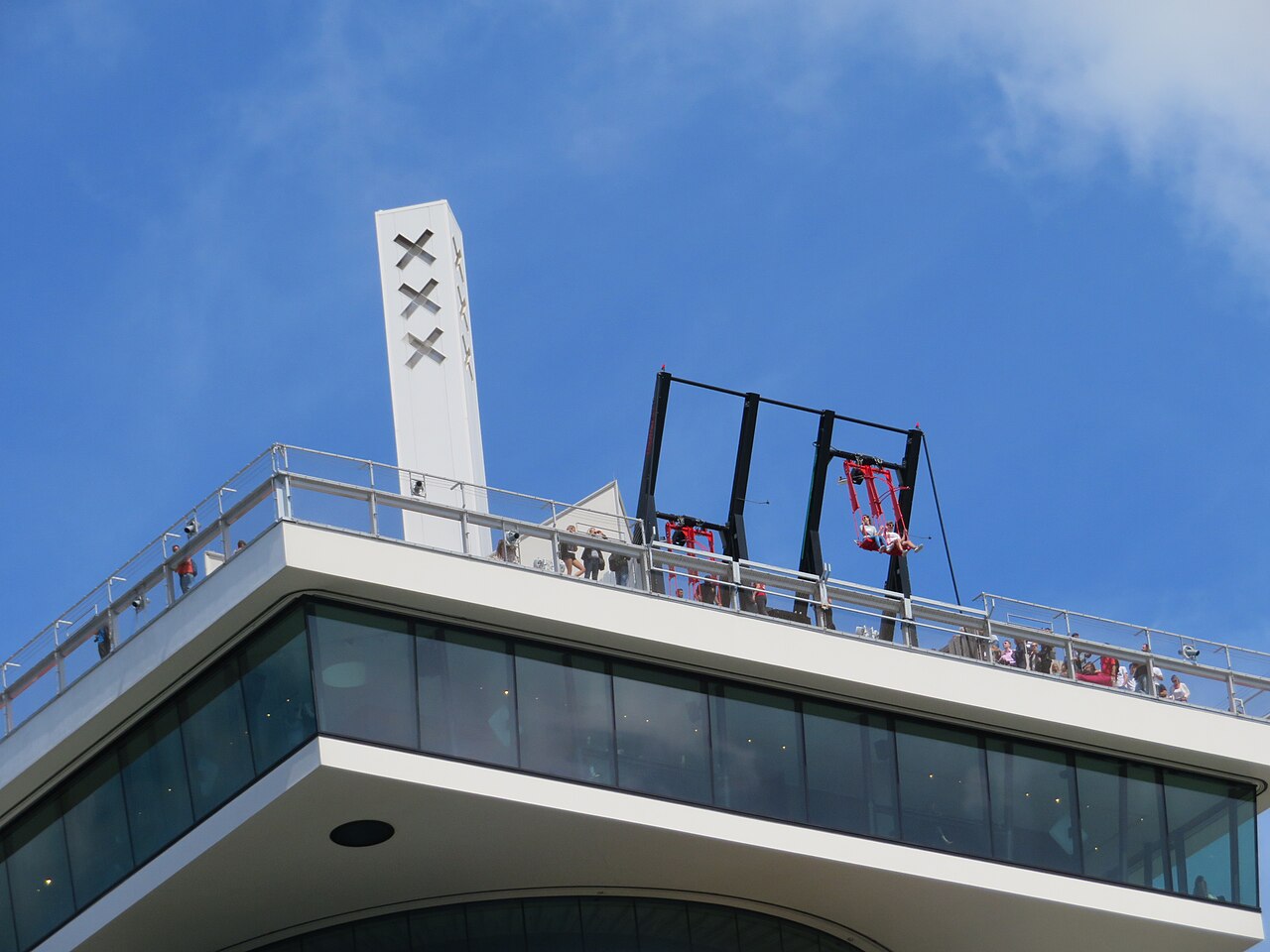 A'DAM Lookout Amsterdam : vue à 360°, balançoire et billets