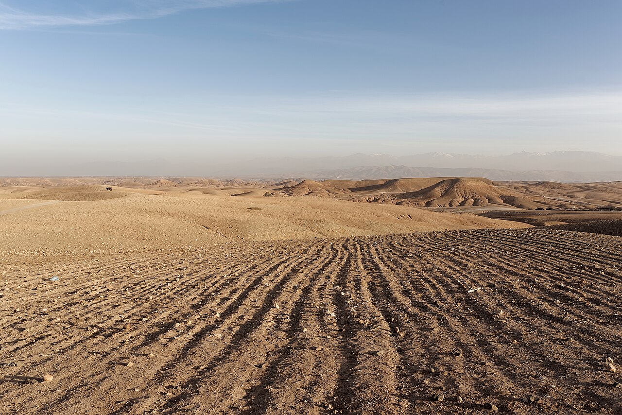 Désert d'Agafay : le désert de pierres près de Marrakech