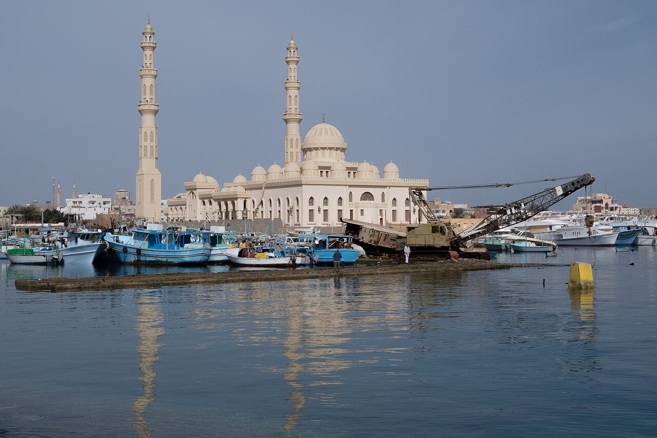 Mosquée El Mina : la mosquée du port de Hurghada