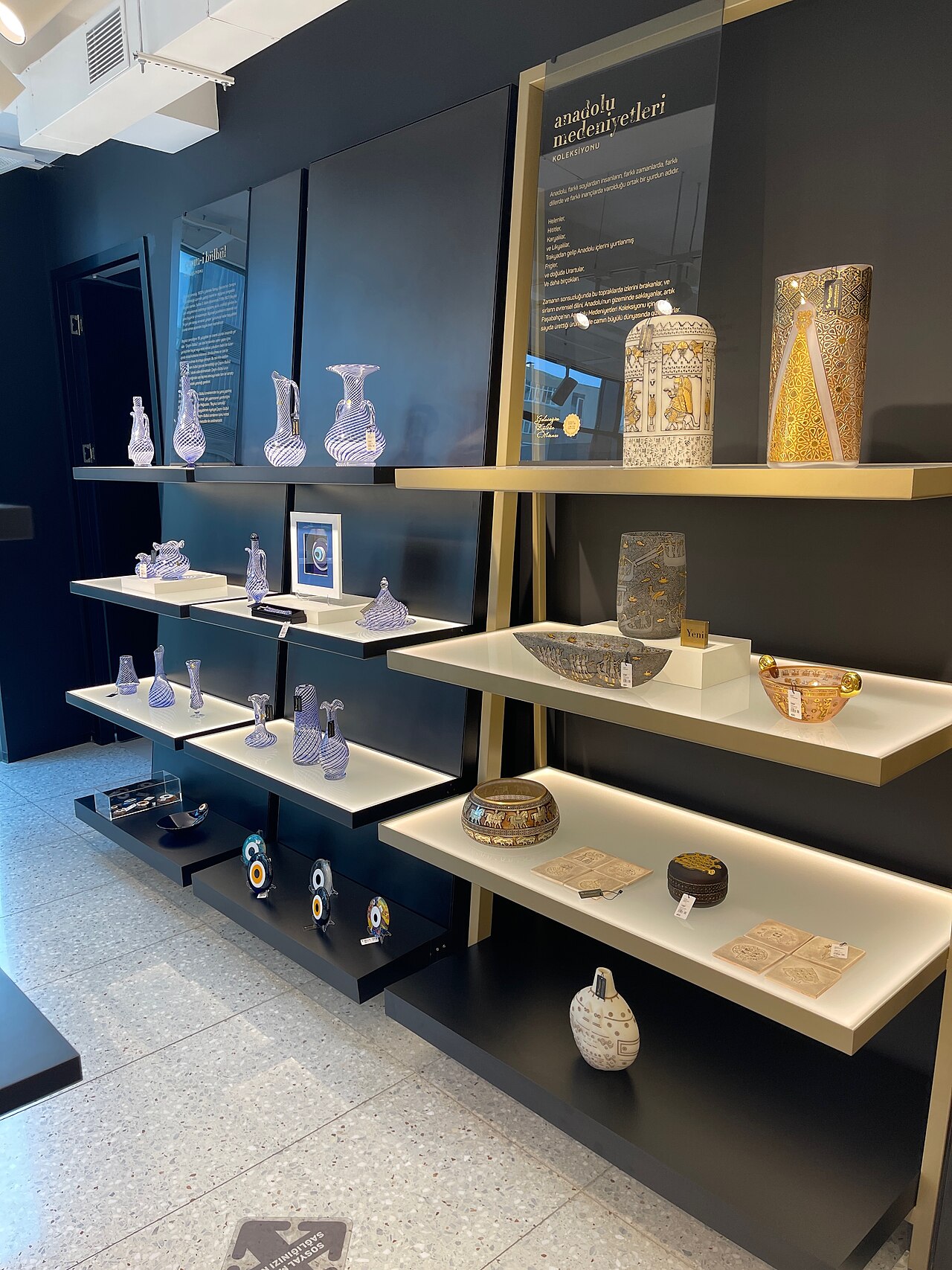 Glassware and Turkish designers