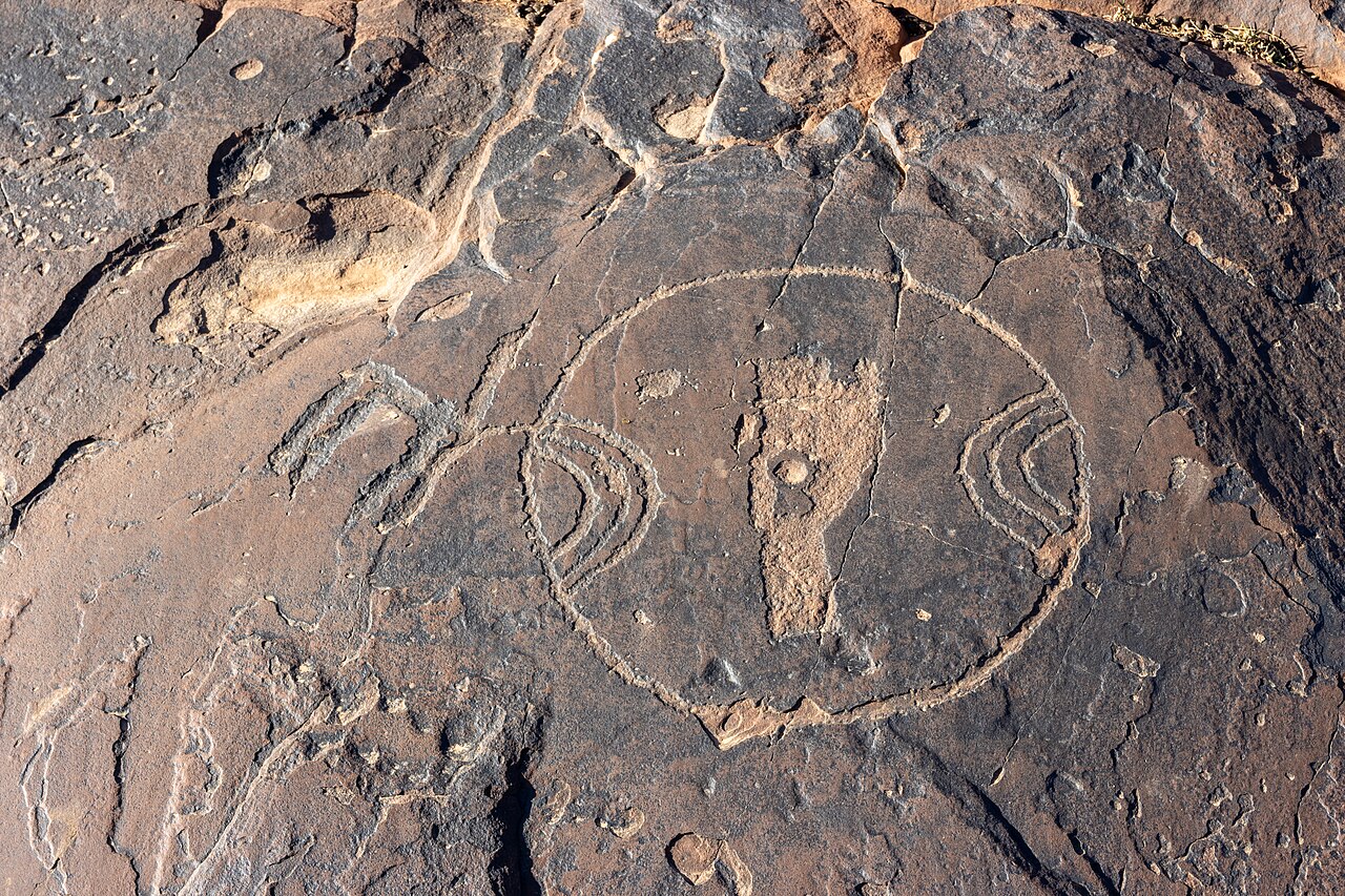 The rock engravings