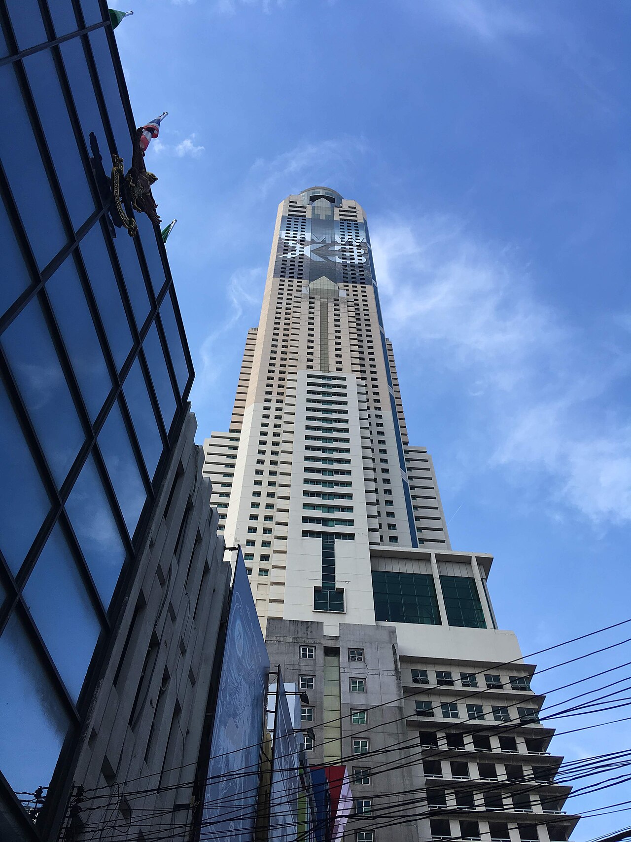 Baiyoke Sky: the revolving observation deck of Pratunam
