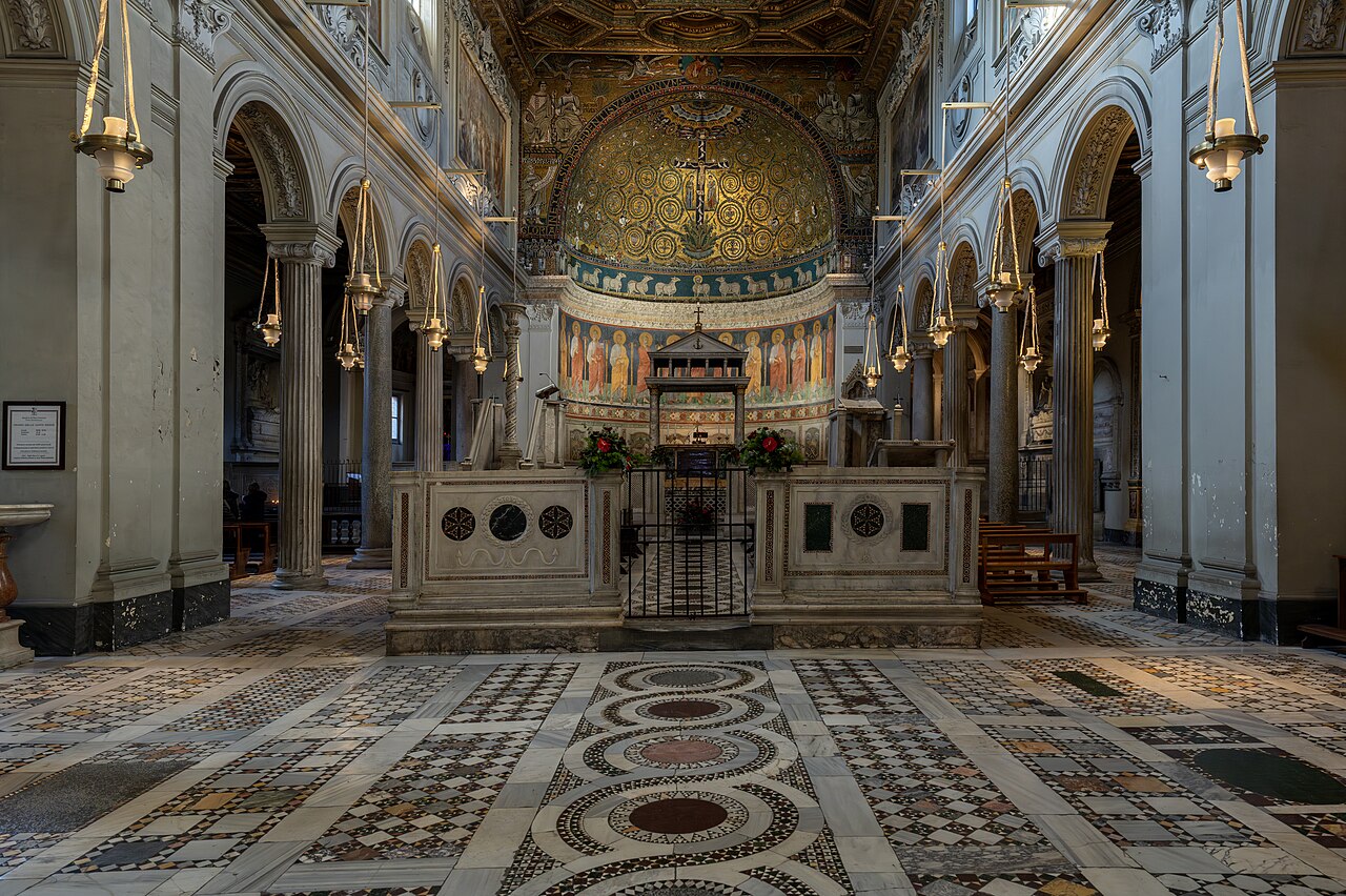 Basilique Saint-Clément : trois niveaux superposés et mithraeum