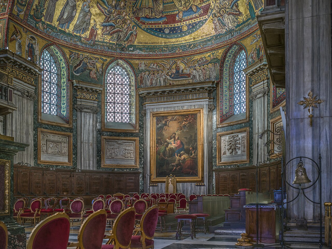 Basilique Sainte-Marie-Majeure : mosaïques, tombe du pape François et visite