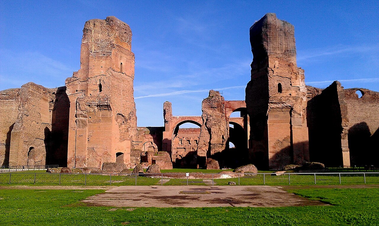 Il calidarium e le palestre