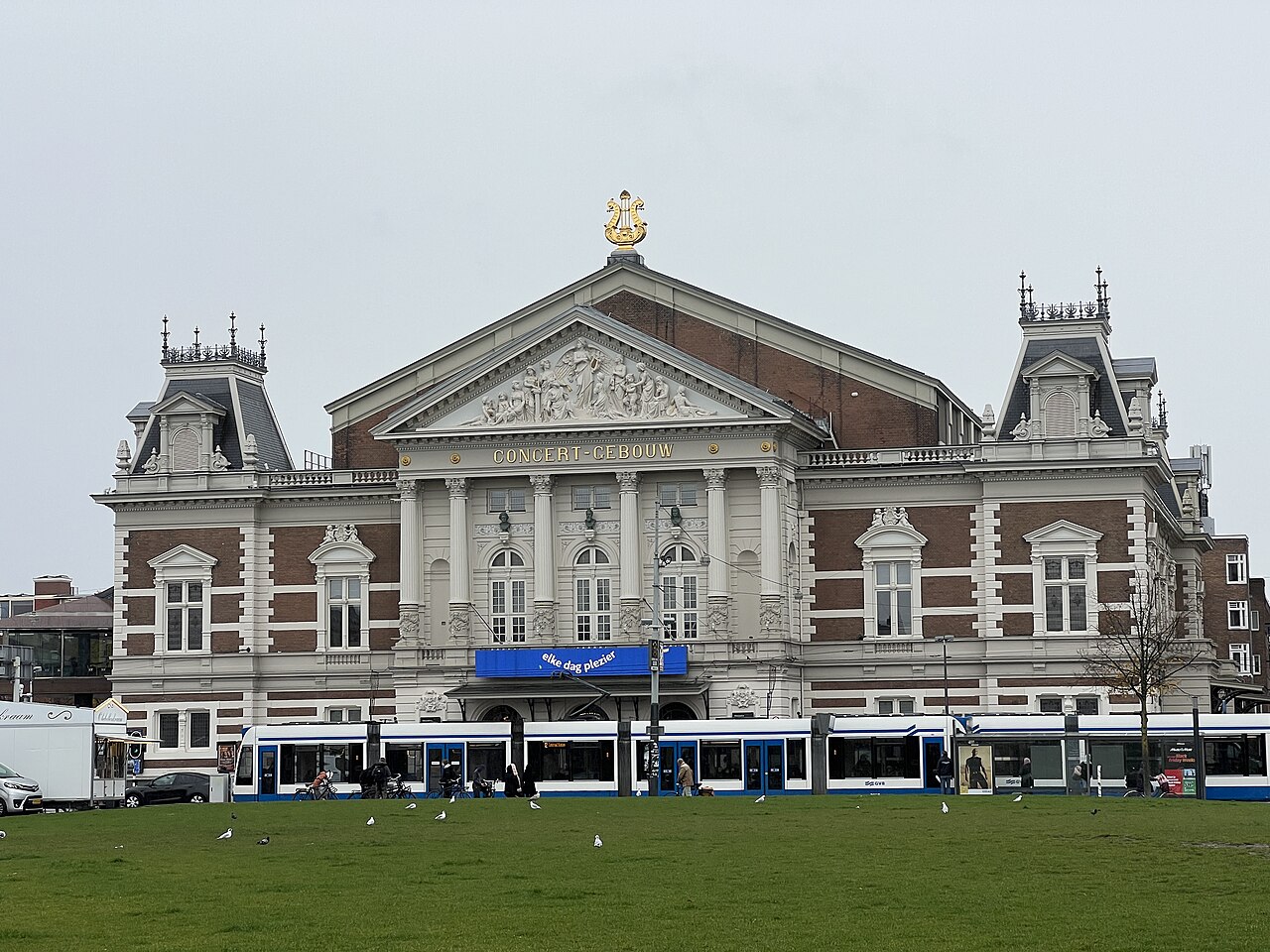 Concertgebouw de Ámsterdam: conciertos gratuitos al mediodía, entradas y salas