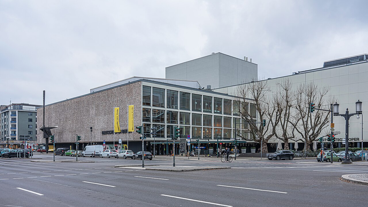 La Deutsche Oper Berlin, Bismarckstraße, à Charlottenbourg