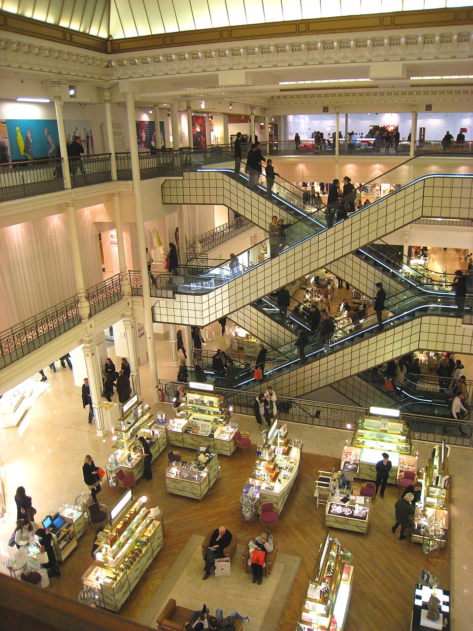 Les boutiques de luxe