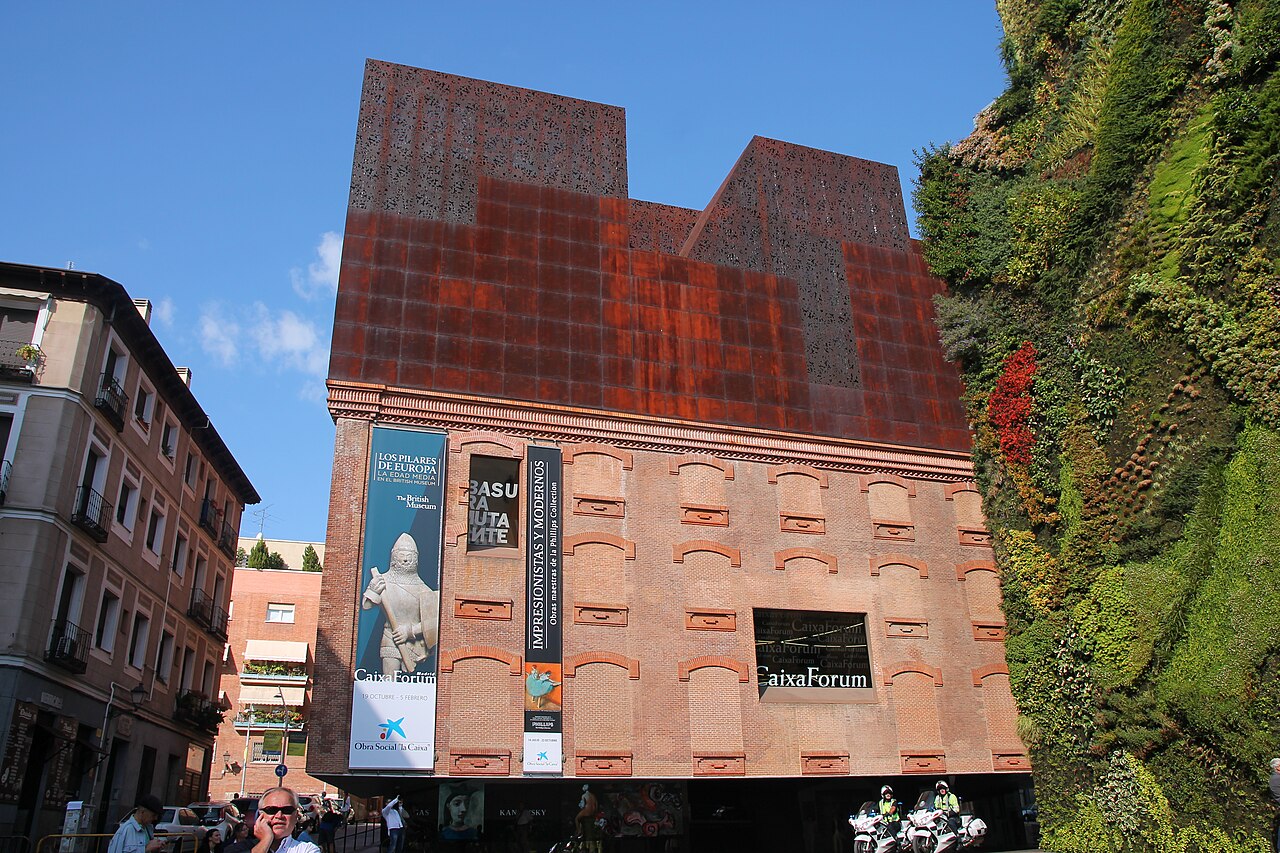 CaixaForum Madrid : jardin vertical, expositions et horaires