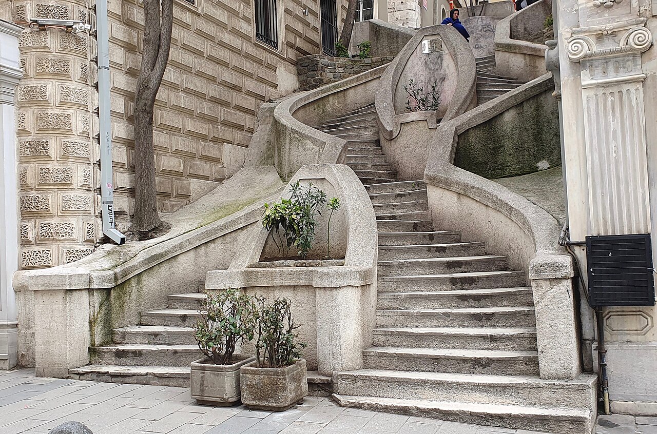 Les escaliers Kamondo, entre Galata et Karaköy