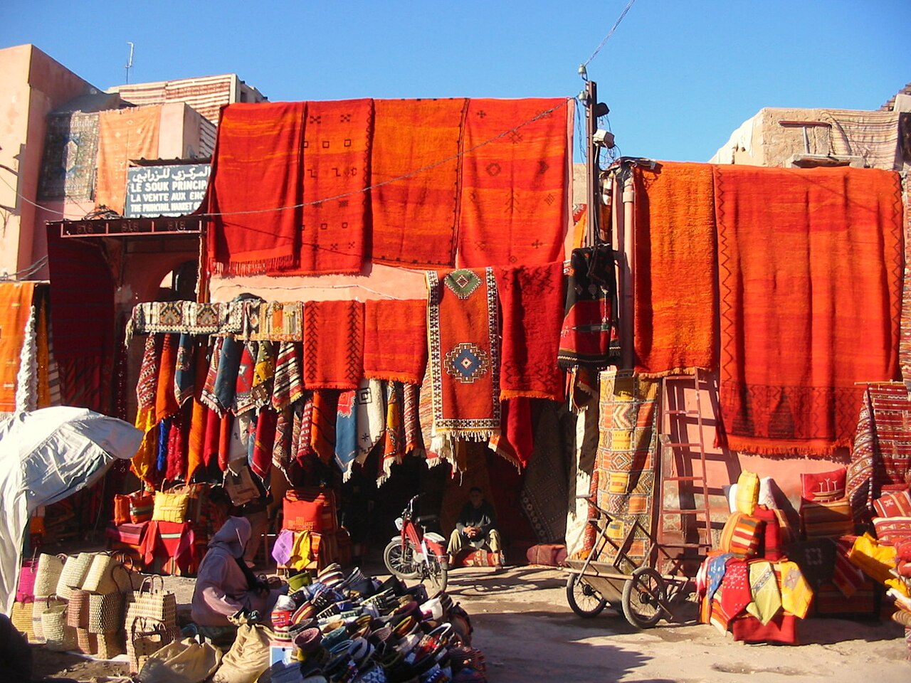Acheter un tapis à Marrakech : styles, prix et où l'acheter