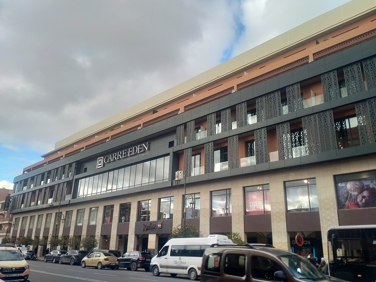 L'emplacement de l'ancien marché
