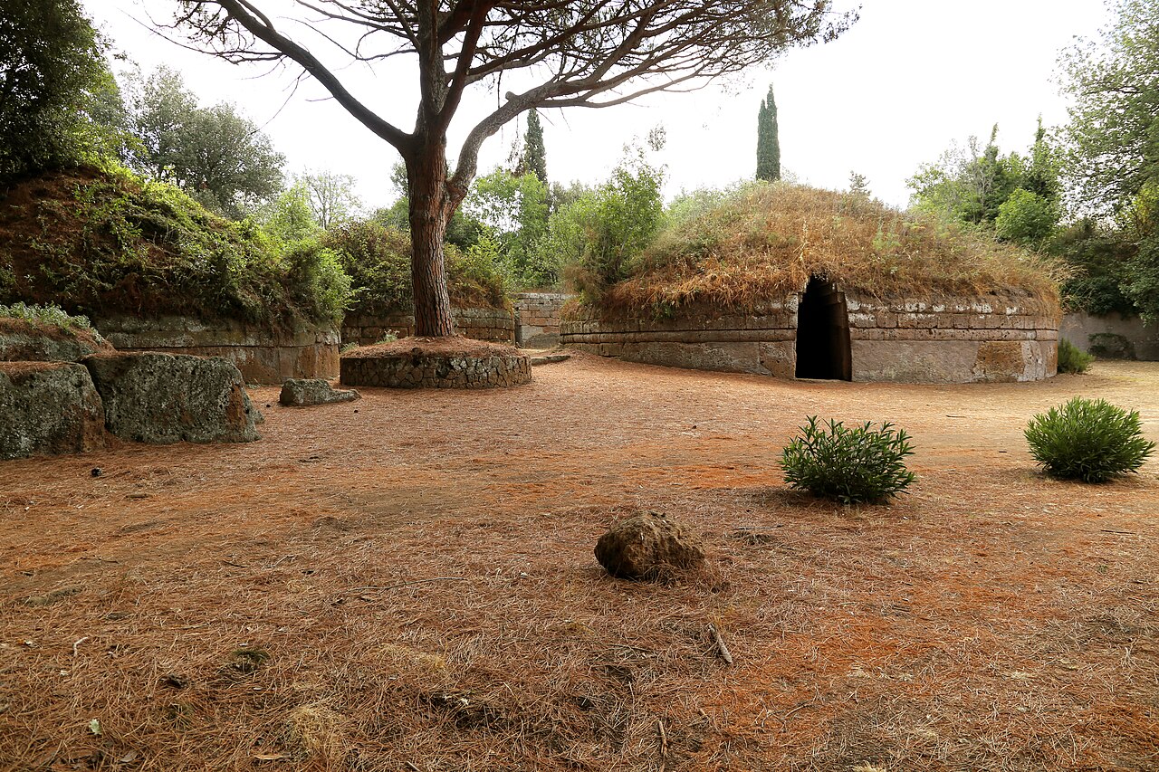 チェルヴェテリの墓地遺跡、蛇の道（ヴィア・デッレ・セルピ）