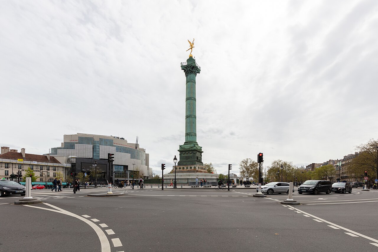 La place et la colonne de Juillet