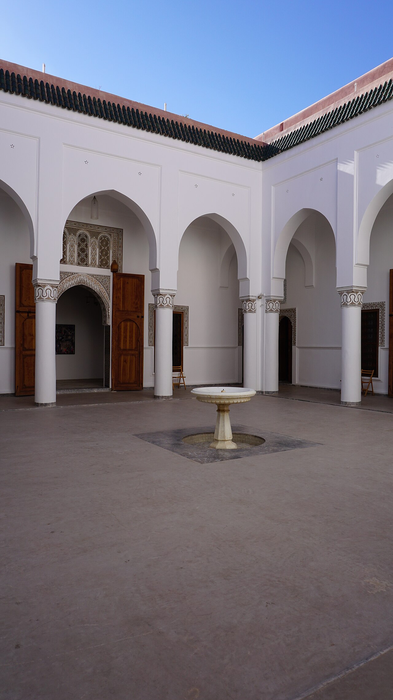 La fontaine centrale