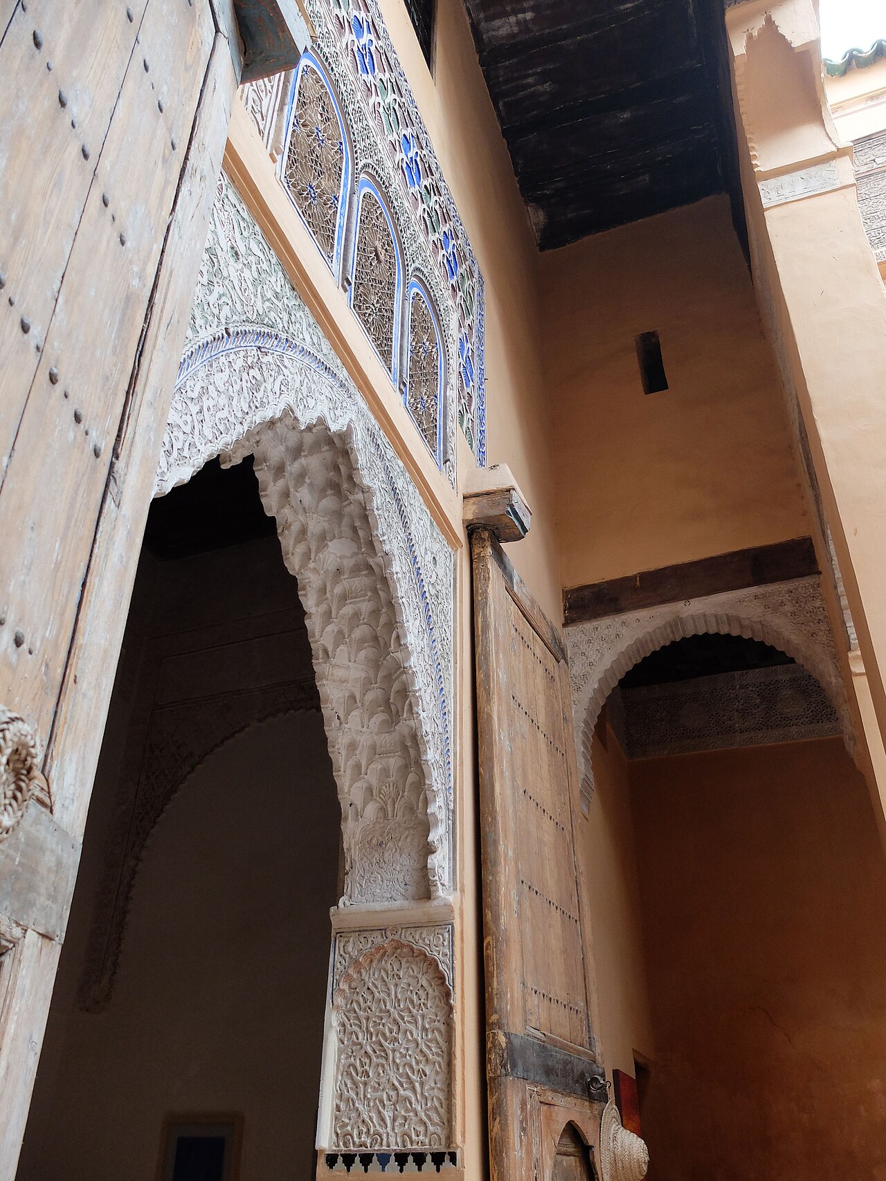 The muqarnas doorways