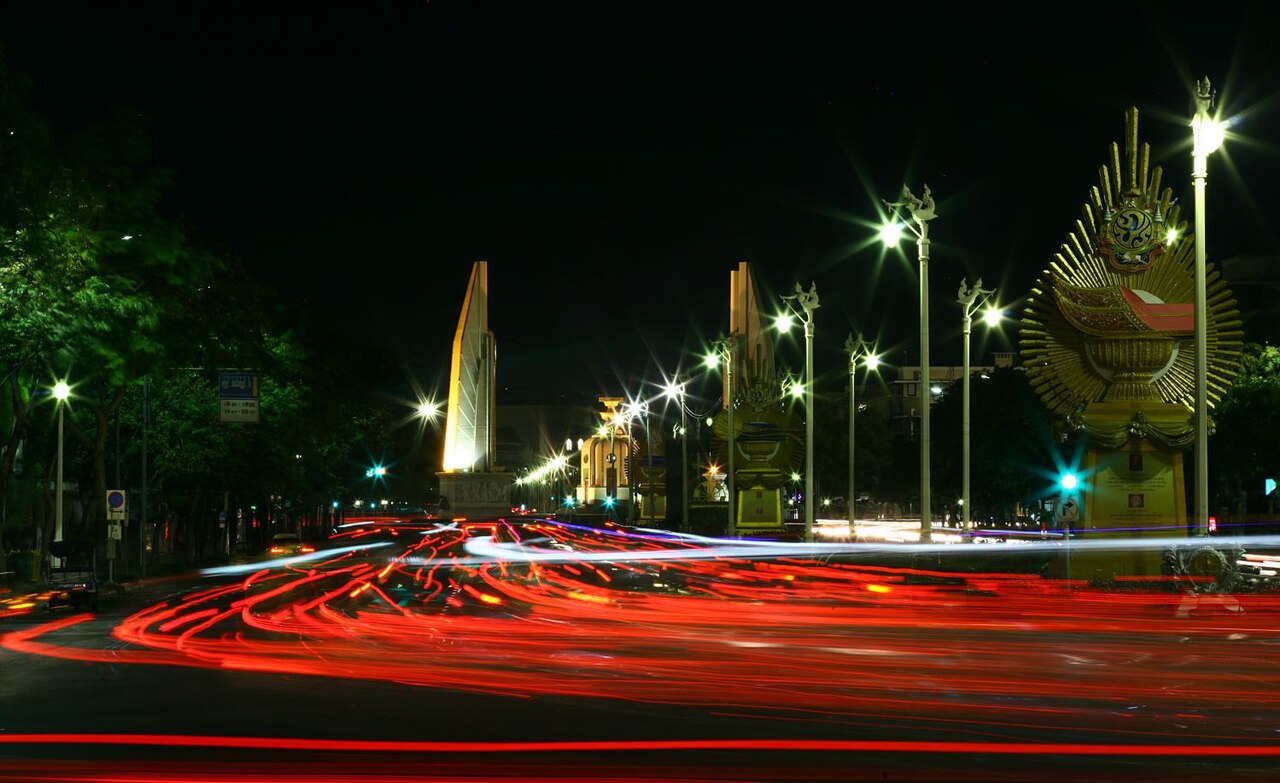 Le monument la nuit
