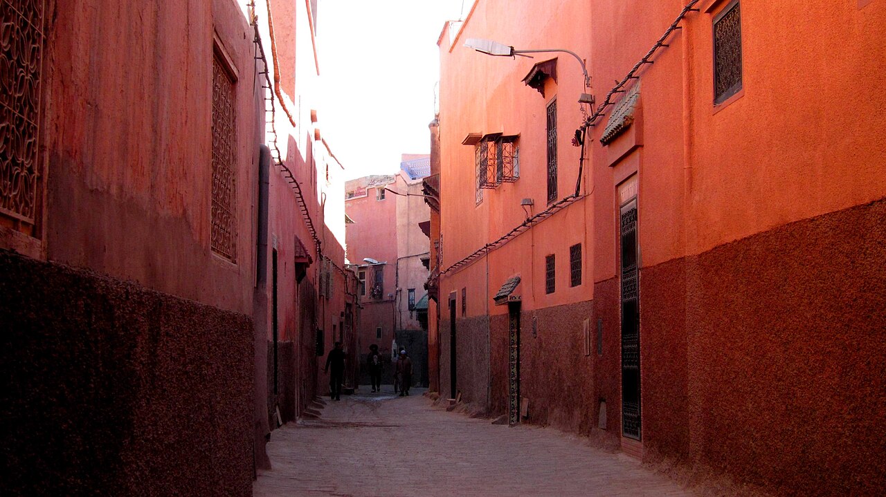 Ruelle de la médina de Marrakech
