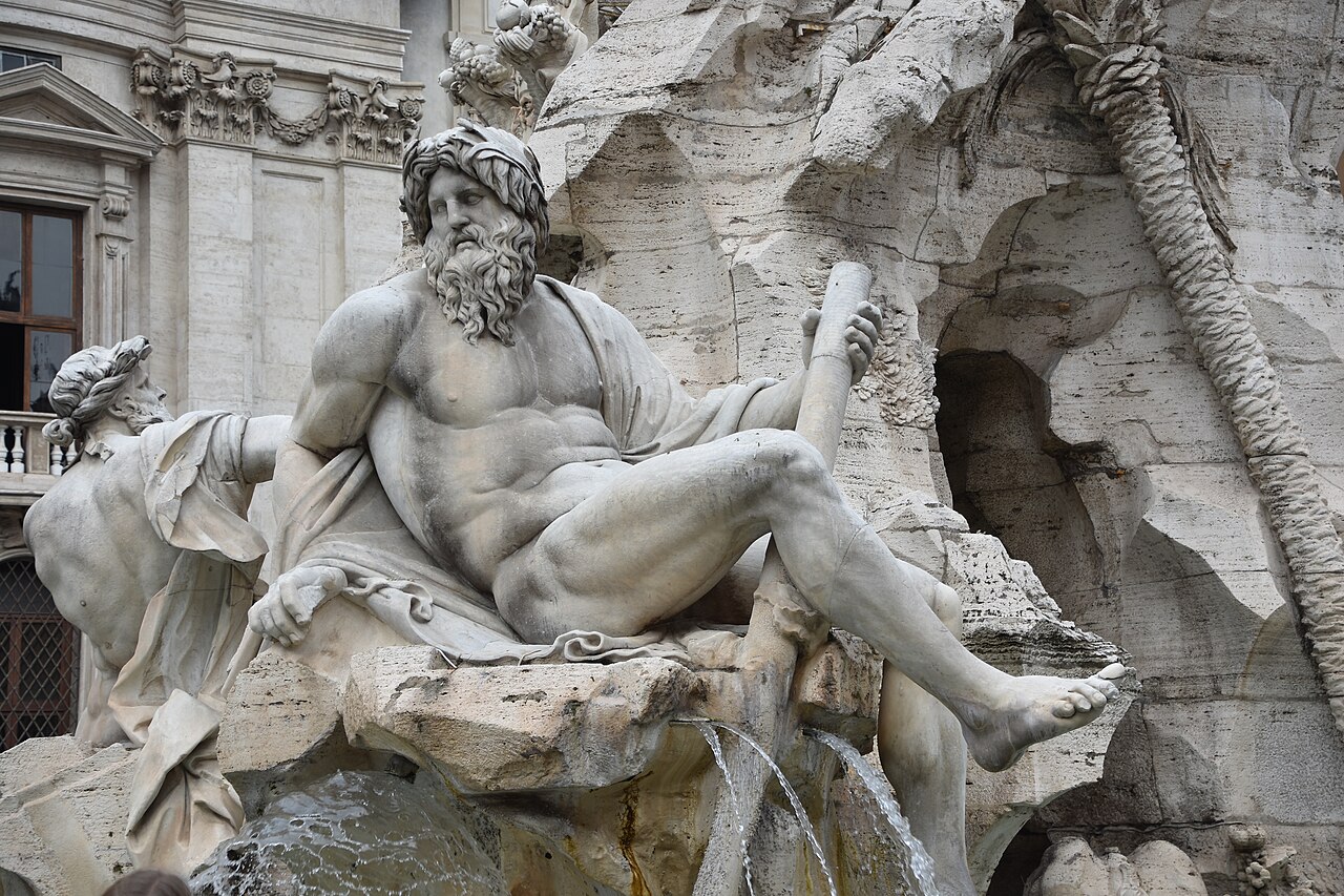 La fontaine des Quatre-Fleuves