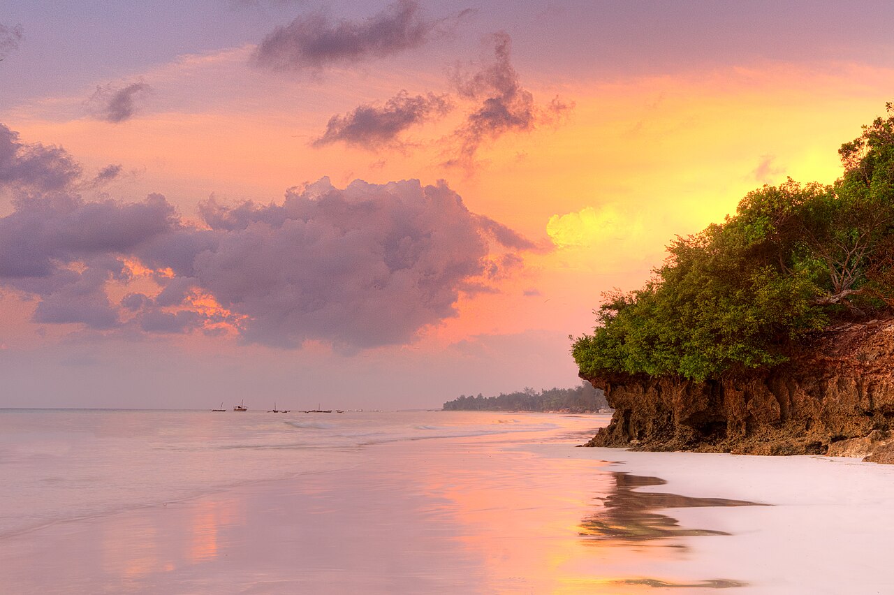 Diani Beach : la grande plage du sud de la côte kényane