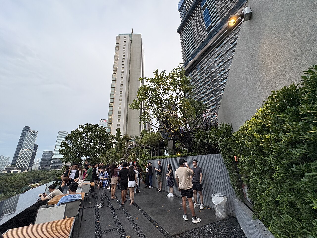 Dusit Central Park : le nouveau complexe de Silom, jardin sur le toit et shopping