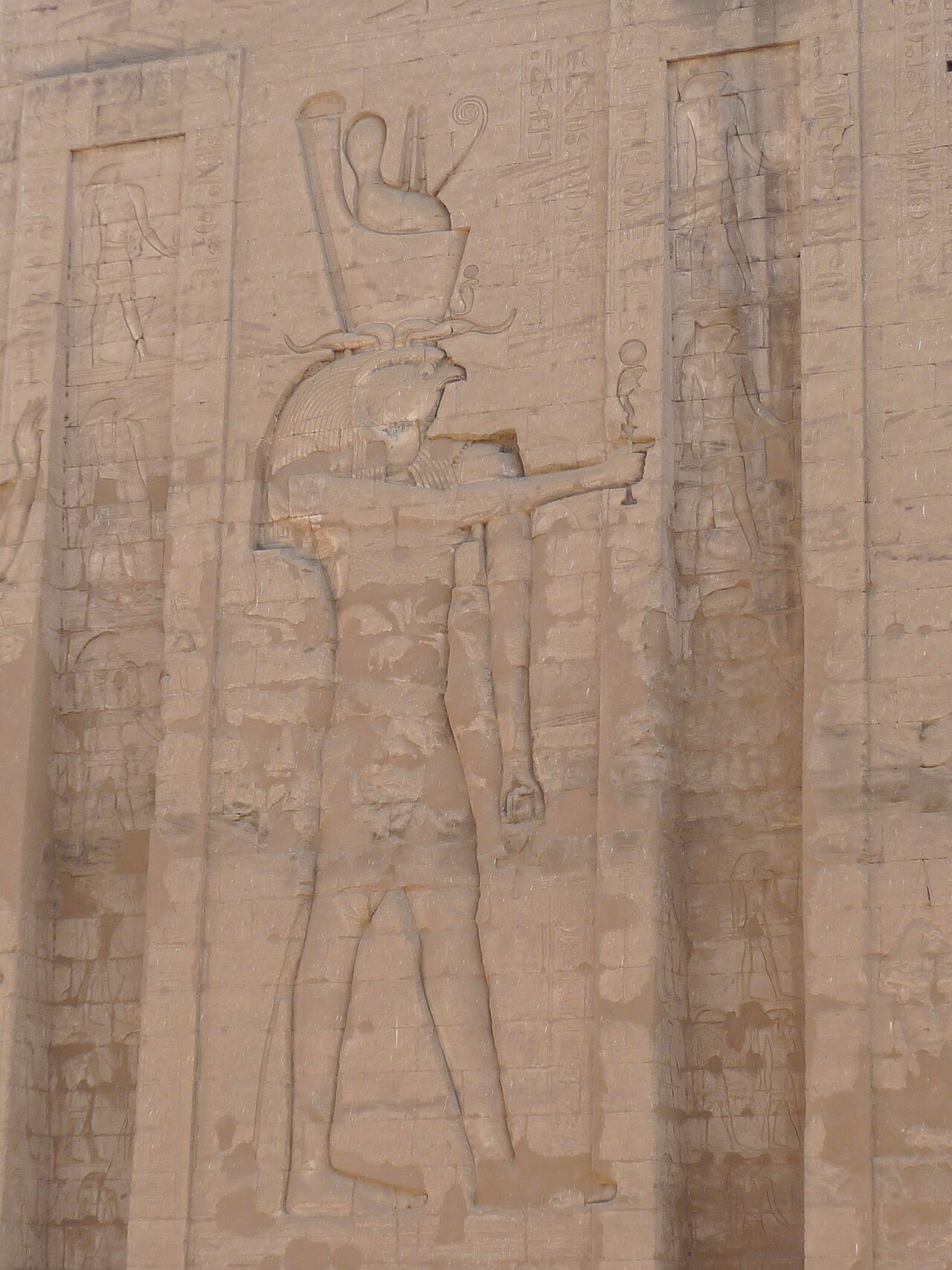 Le temple d'Edfou
