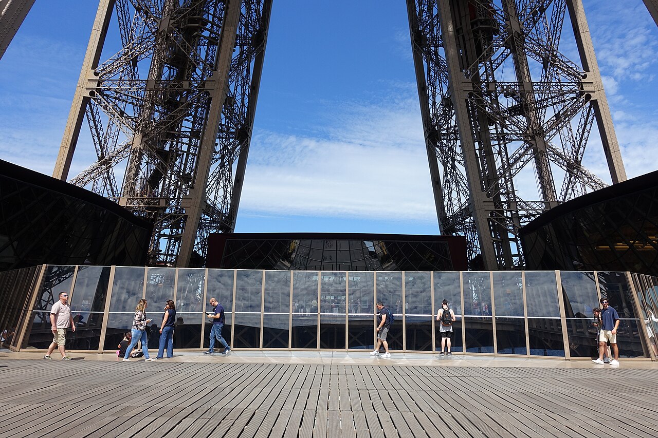 Le 1er étage de la tour Eiffel
