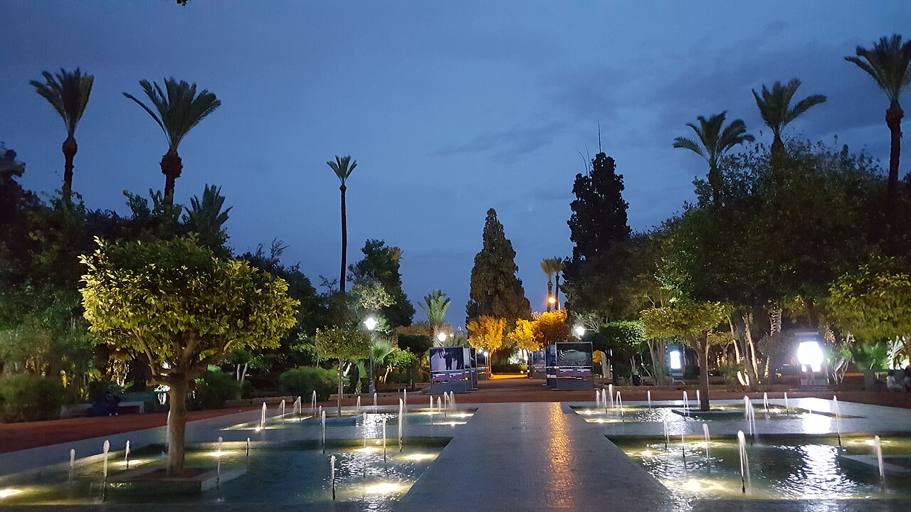Cyber Parc Arsat Moulay Abdeslam : jardin gratuit près de la Koutoubia