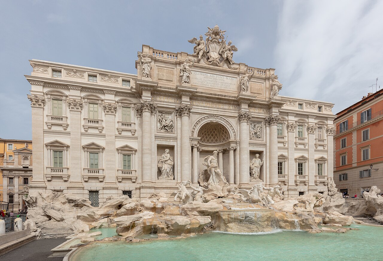 Fontaine de Trevi : accès, pièce et heures calmes