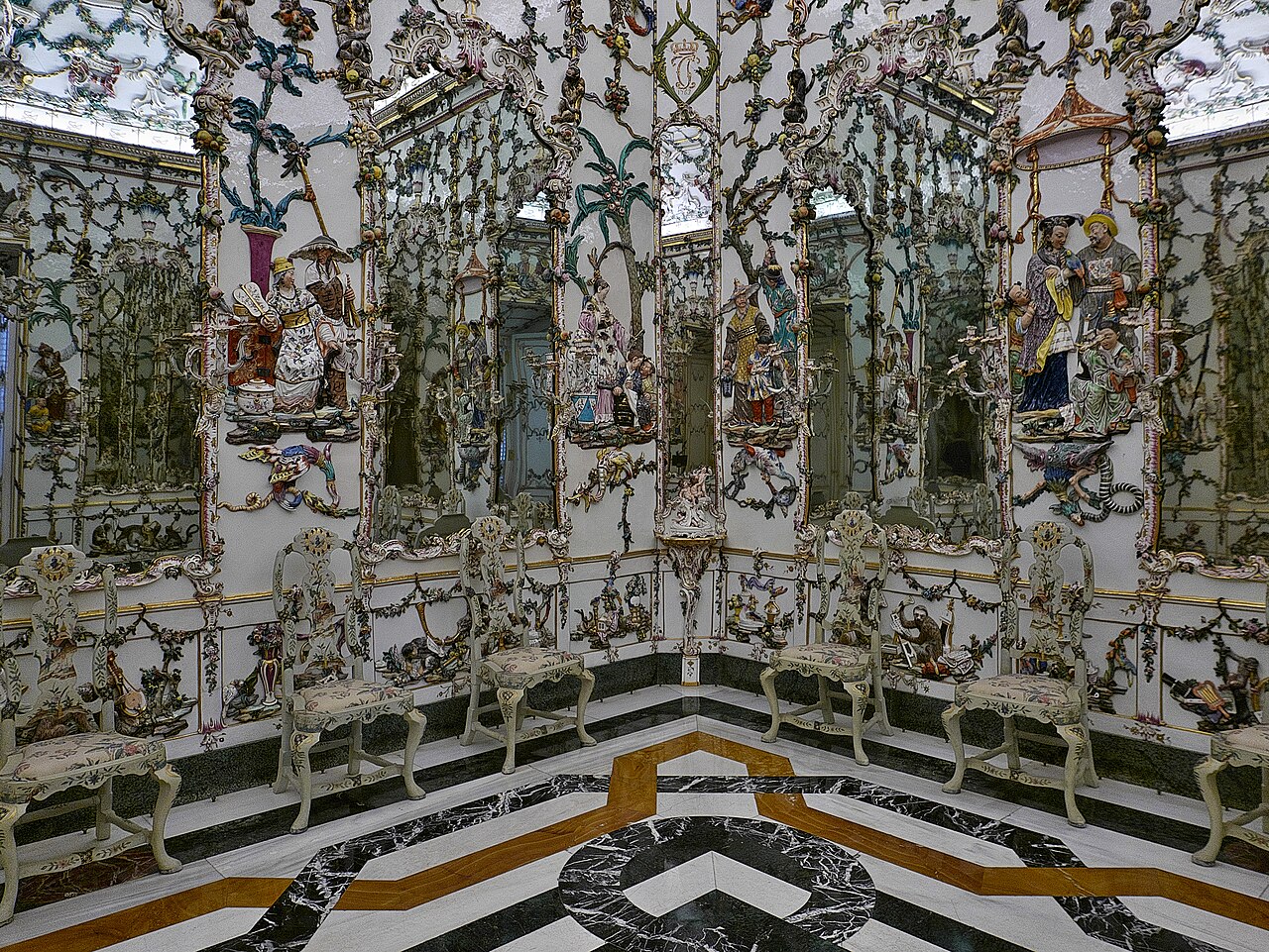 Le cabinet de porcelaine