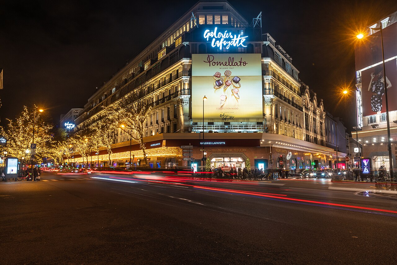Galeries Lafayette Haussmann : coupole, terrasse gratuite et horaires
