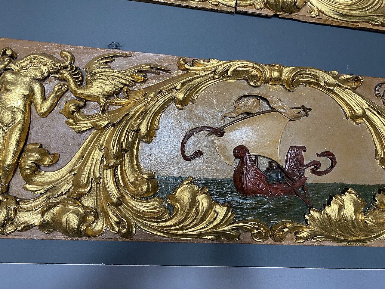 Les sculptures dorées