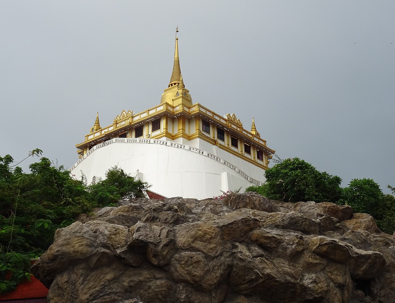 Wat Saket et le Mont d'Or : les 344 marches et la vue sur Bangkok