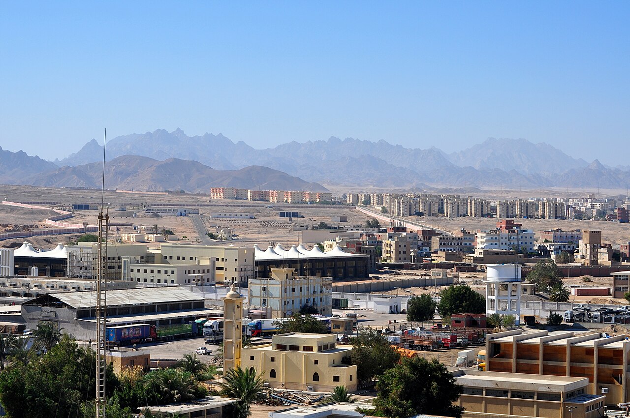 The town of Safaga