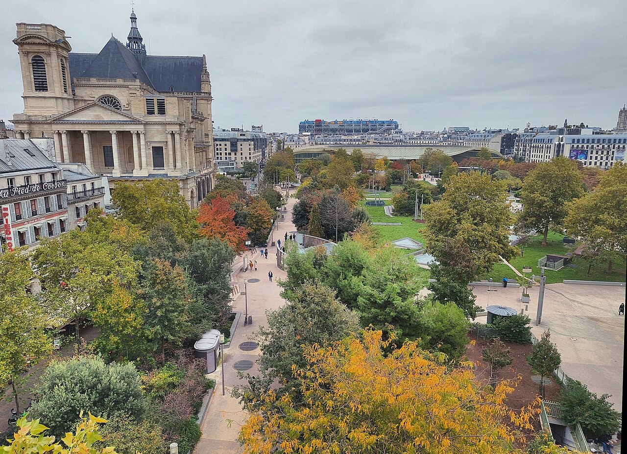 Les Halles, Paris : horaires du Forum, Canopée et gare Châtelet
