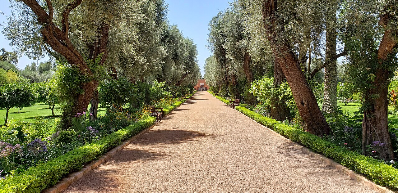 Les jardins et le programme associé