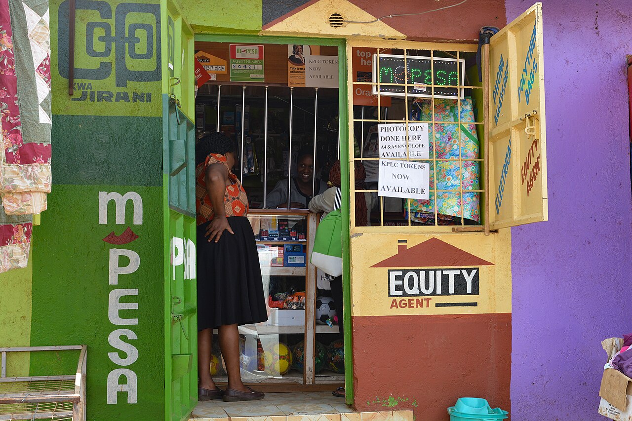 Agent M-Pesa à Nairobi