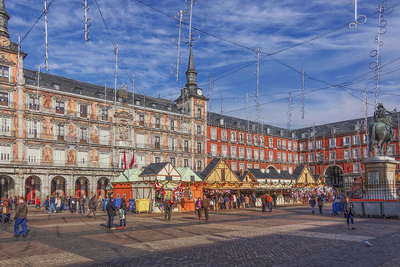 Le marché de Noël de la Plaza Mayor