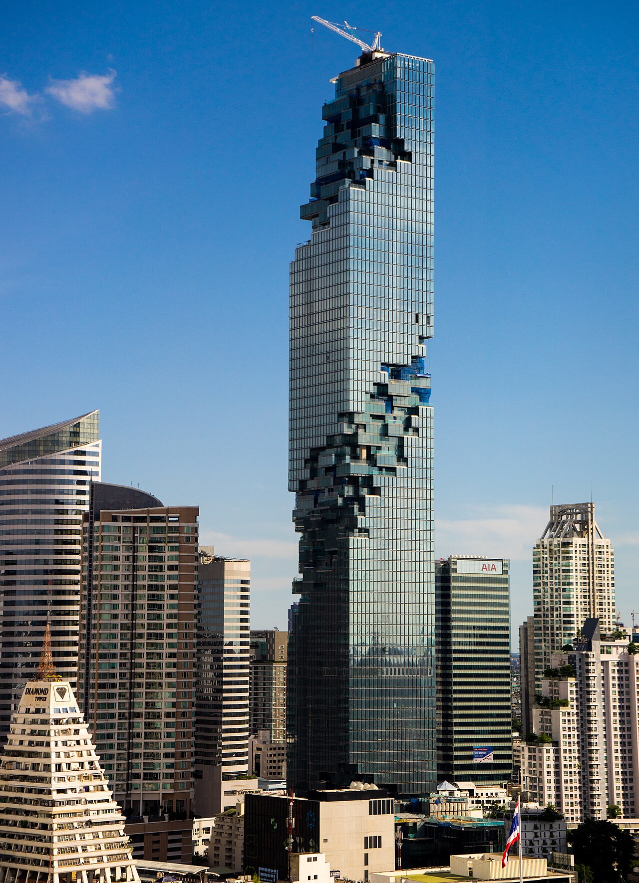 Mahanakhon SkyWalk : le plancher de verre à 310 mètres, billets et horaires