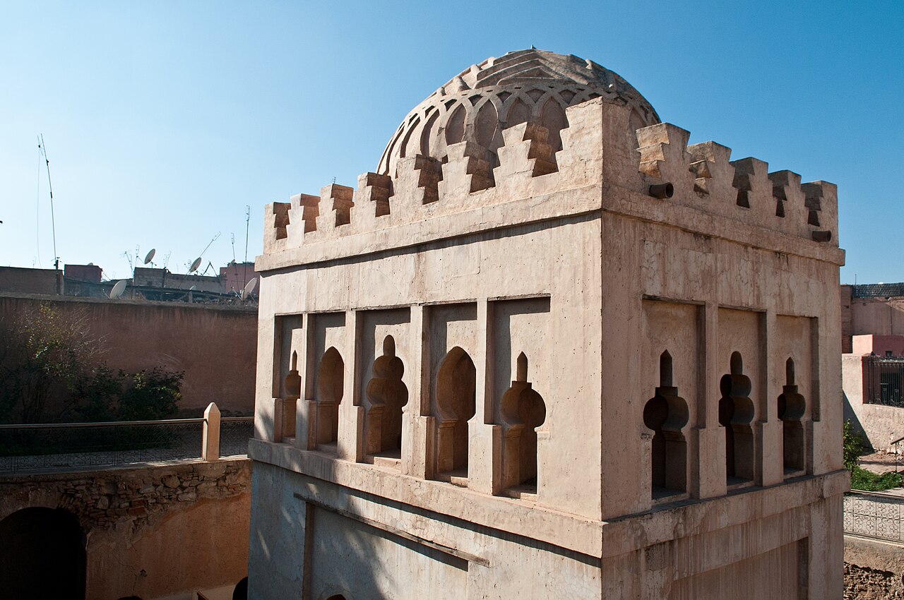 Dome of the Almoravid Koubba in Marrakech