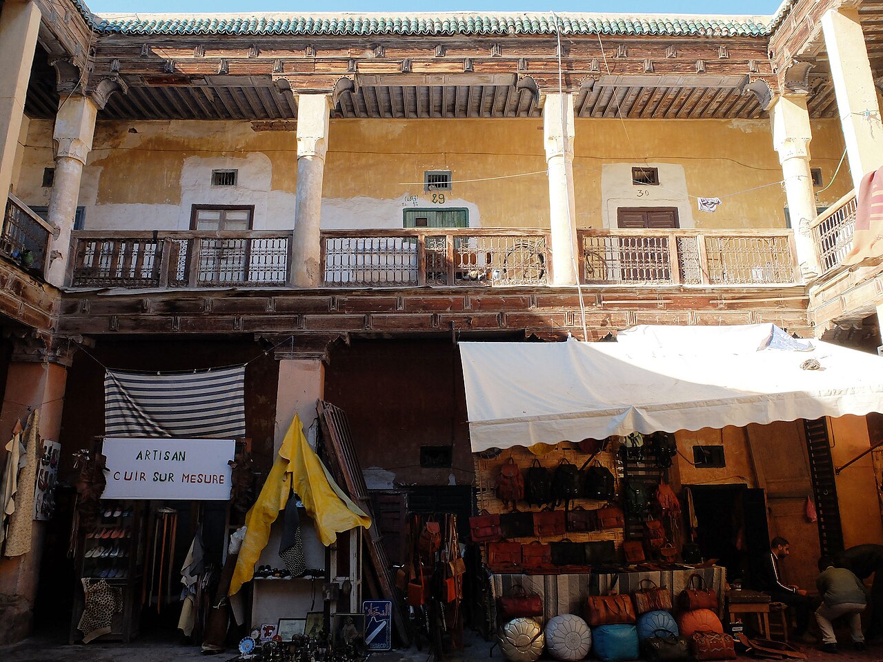 Les fondouks de la rue Mouassine et de la rue Dar el-Bacha