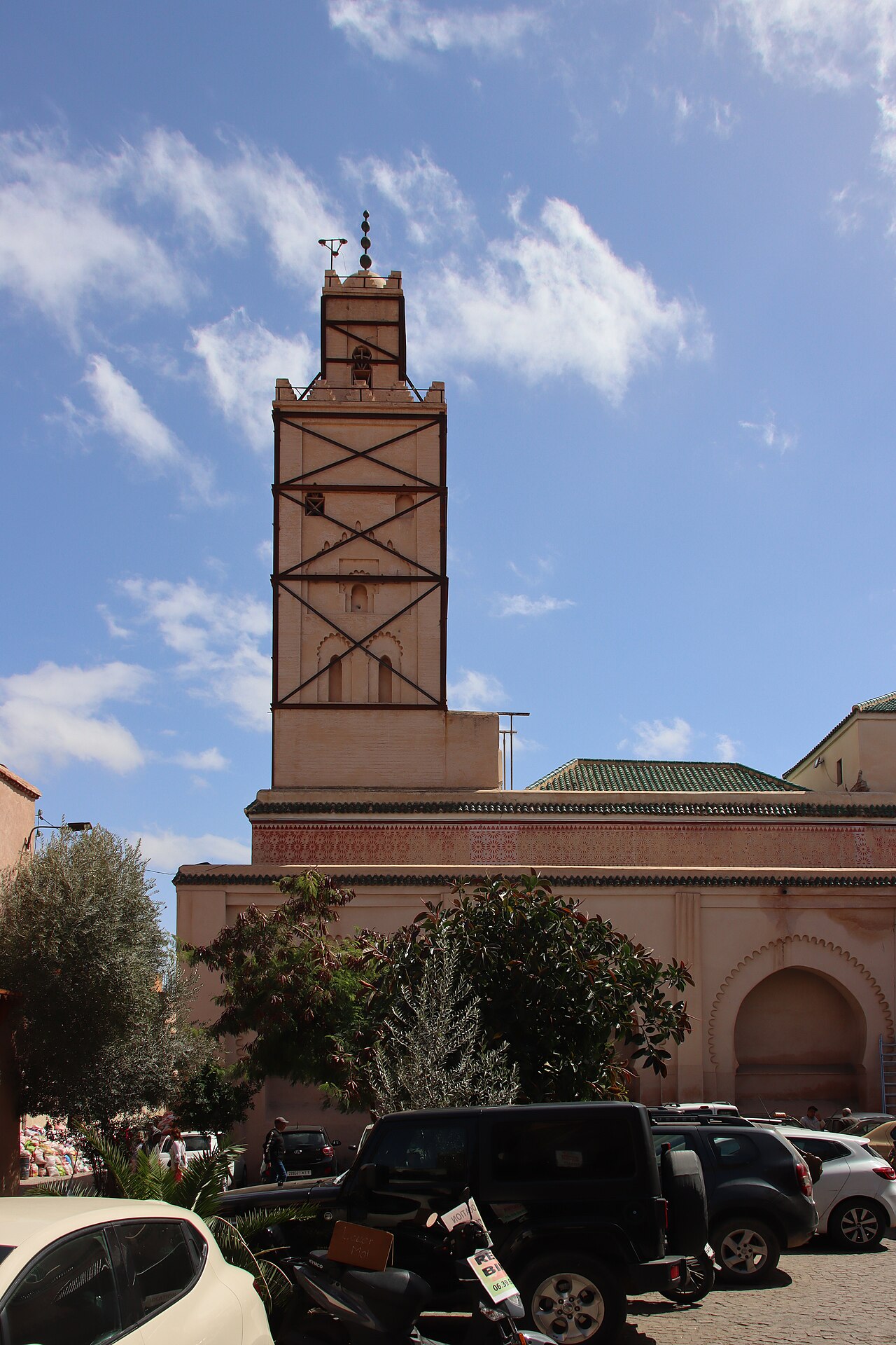 Minaret of the Bab Doukkala mosque