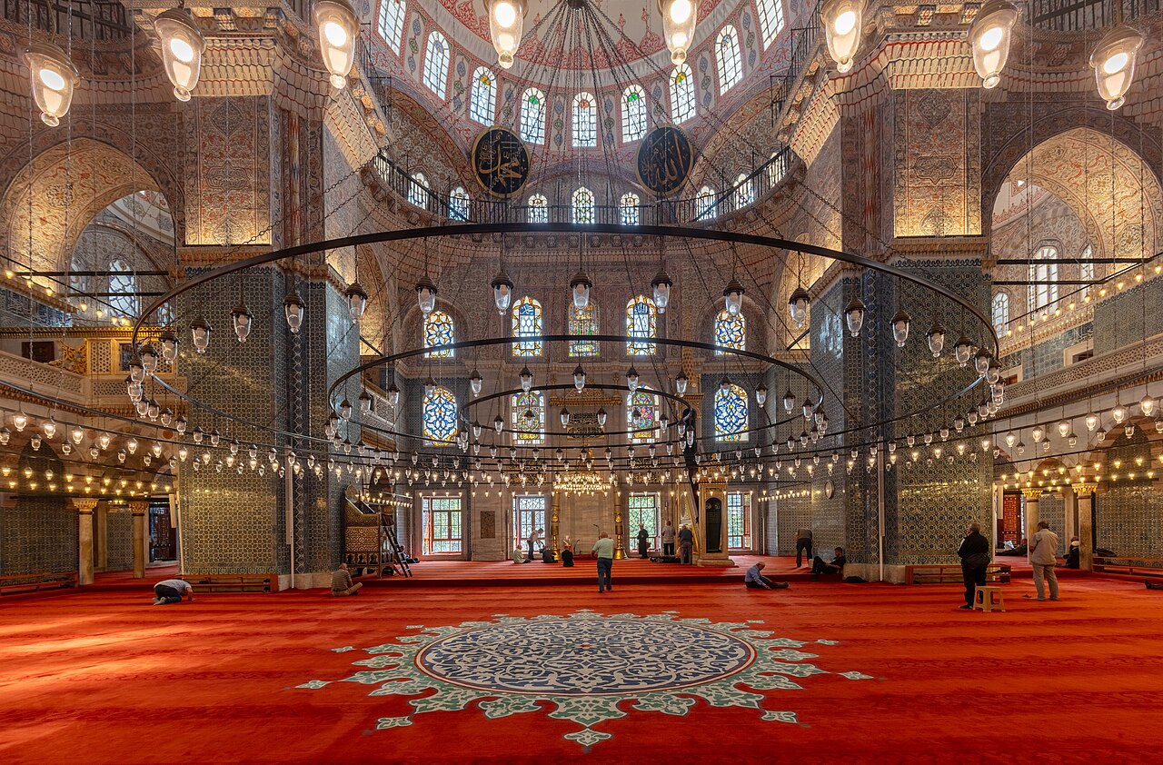 The prayer hall