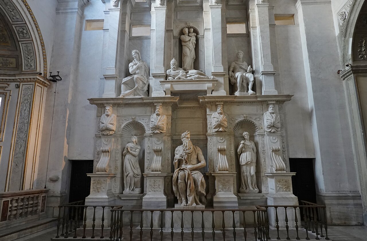 Le tombeau de Jules II et le Moïse de Michel-Ange à Saint-Pierre-aux-Liens