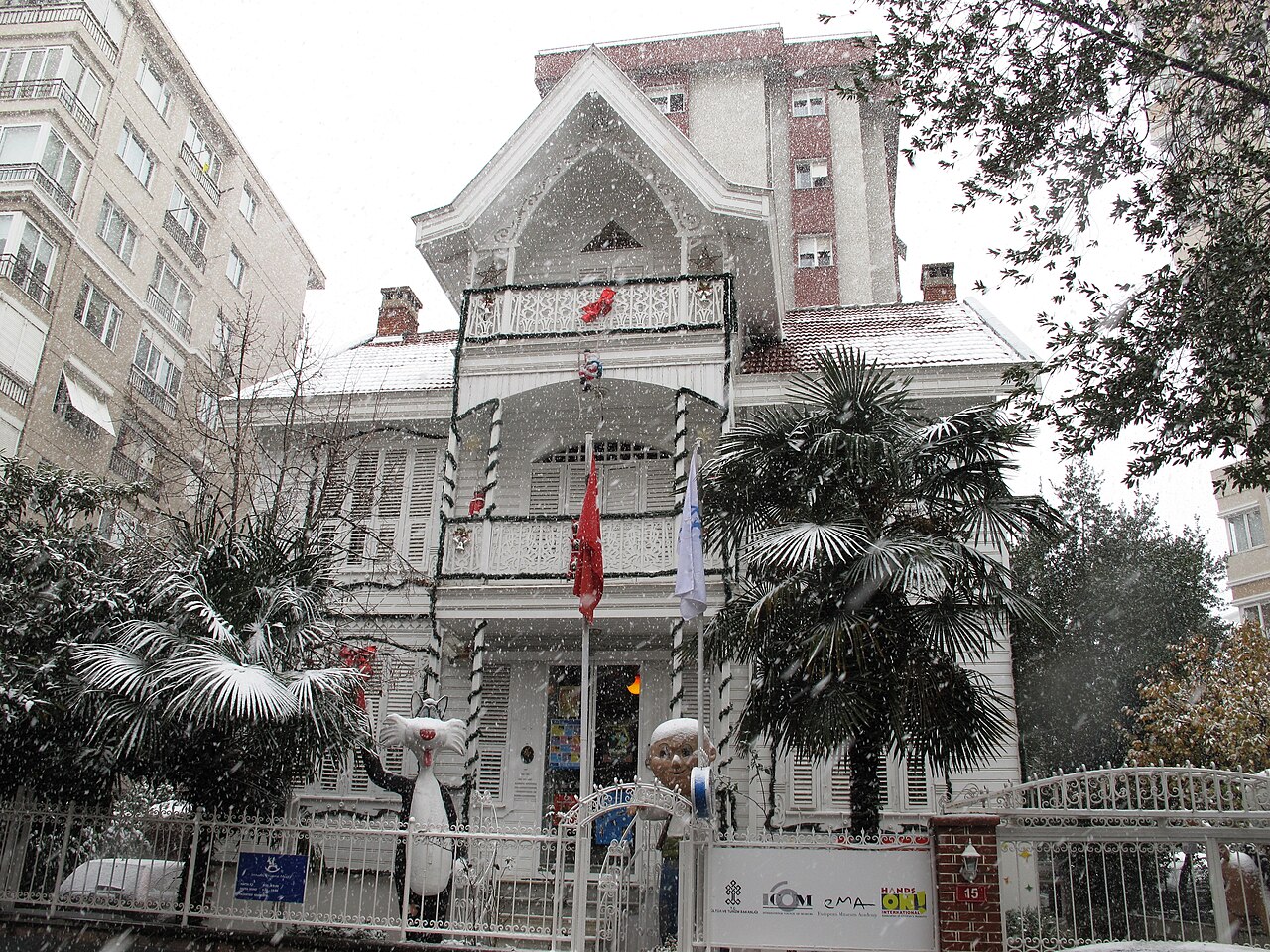 La maison du musée du Jouet d'Istanbul, à Göztepe