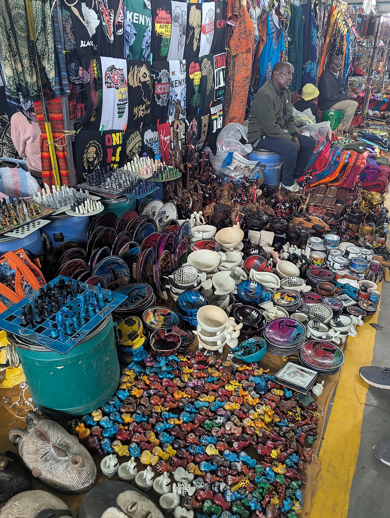 Marché masaï de Nairobi : artisanat, perles et marchandage