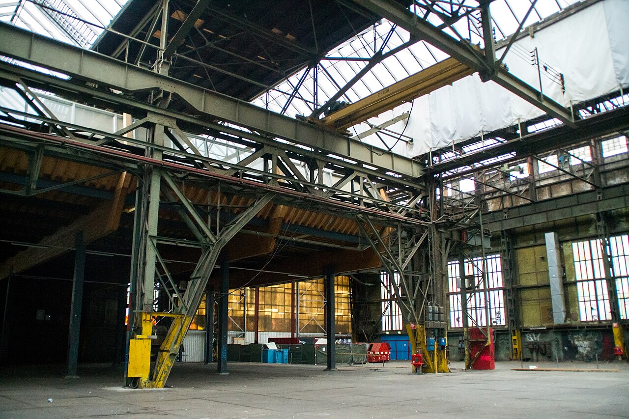 Une ancienne halle du chantier naval NDSM
