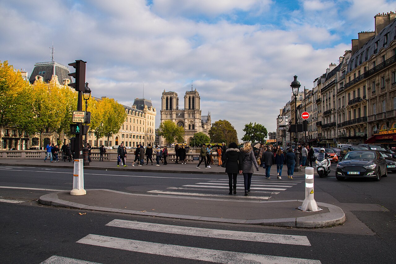 Notre-Dame vue depuis la rive gauche