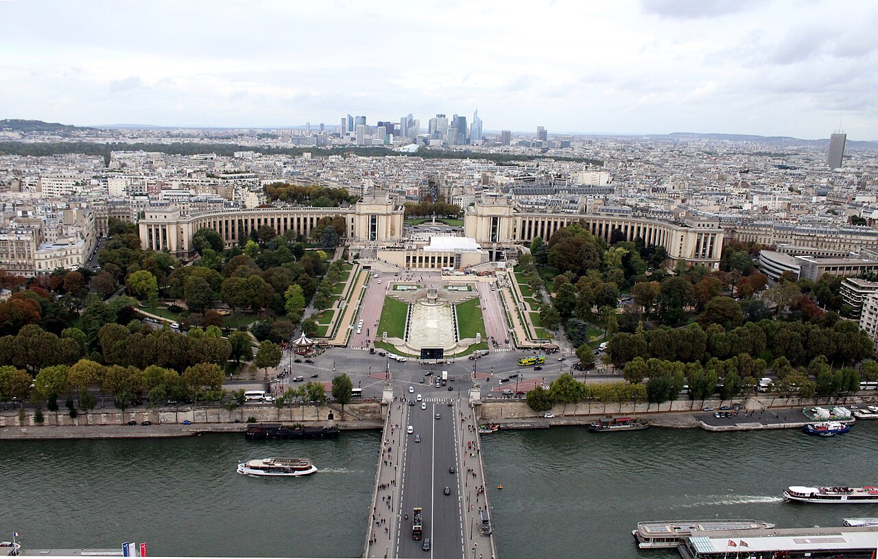 Trocadéro : vue sur la tour Eiffel, jardins, musées et accès